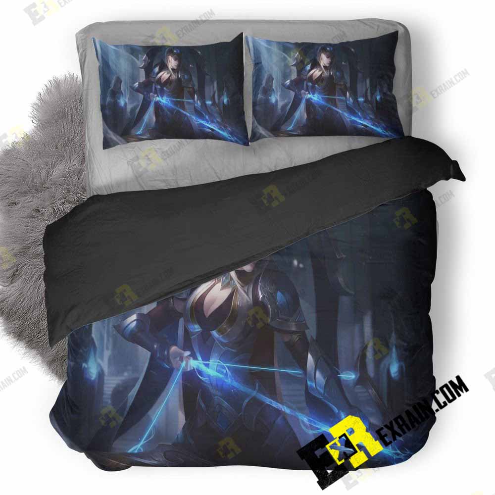 Ashe League Of Legends Warrior U9 3D Customized Duvet Cover Bedding Set