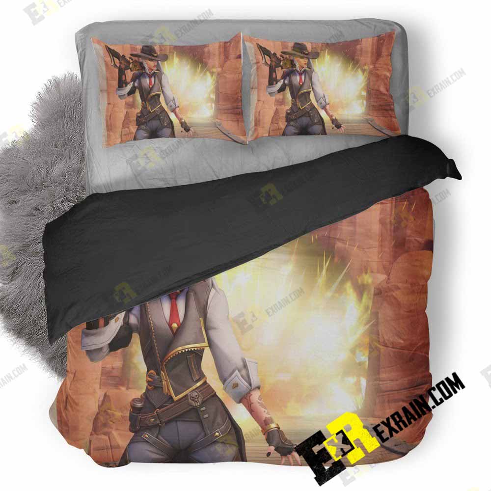 Ashe Overwatch 50 3D Customized Duvet Cover Bedding Set