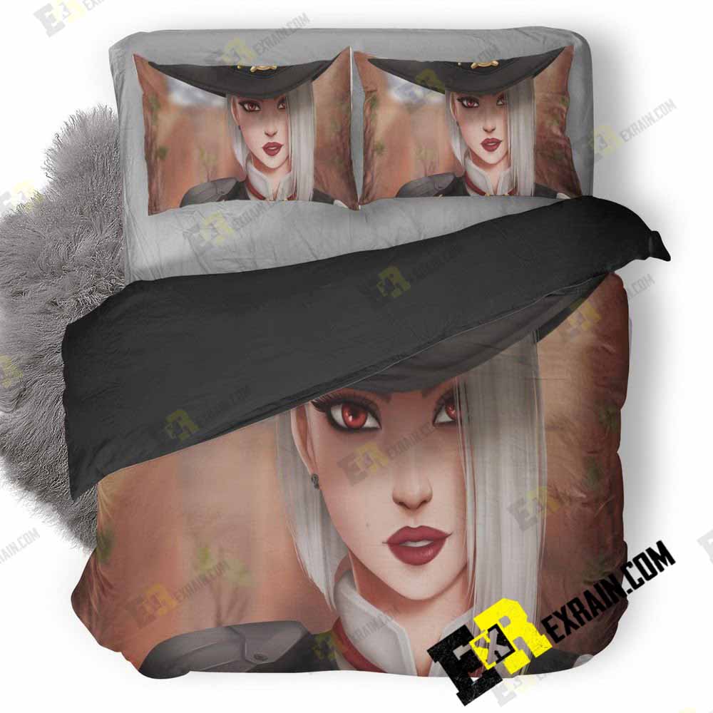Ashe Overwatch Girl Sz 3D Customized Duvet Cover Bedding Set