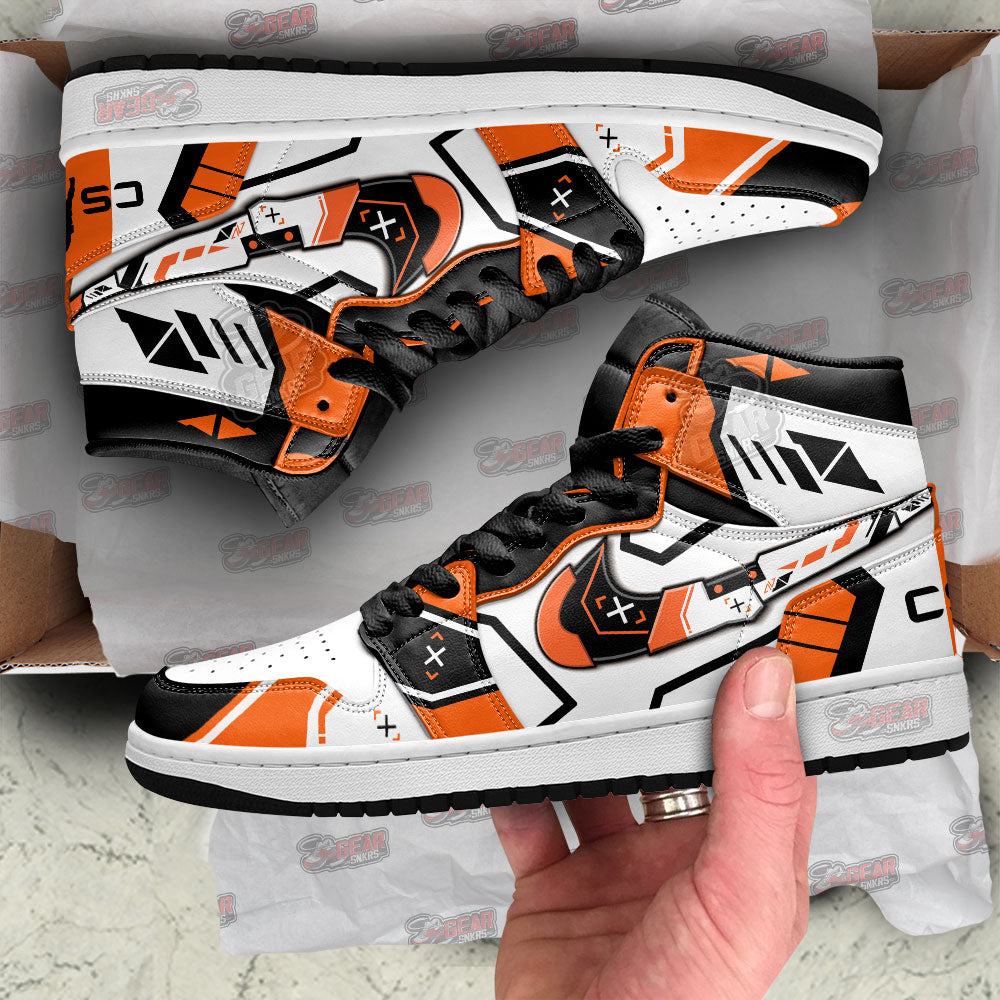 Asiimov Counter-Strike Skins JD Sneakers Shoes For Fans, Air Jordan Hightop