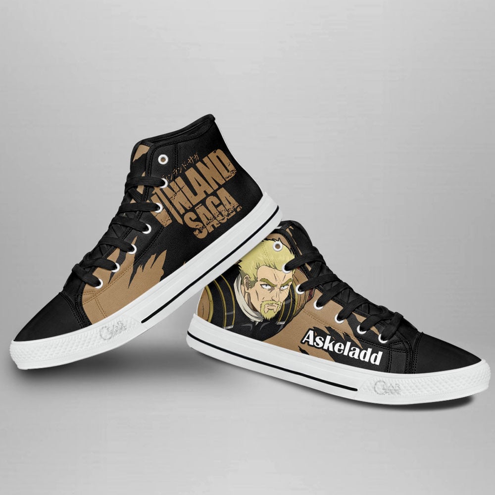 Askeladd High Top Shoes Vinland Saga Custom Anime Sneakers