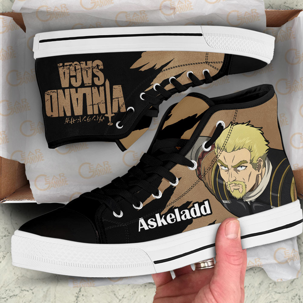 Askeladd High Top Shoes Vinland Saga Custom Anime Sneakers