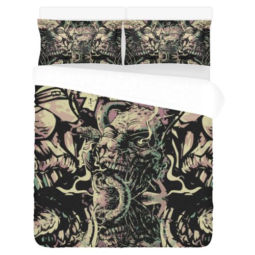 Asking Alexandria 3D Customized Duvet Cover Bedding Set
