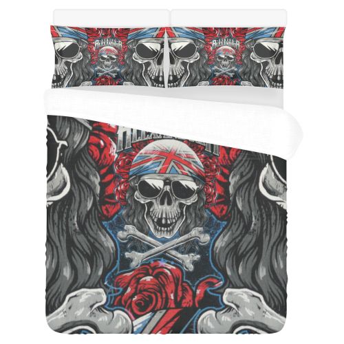 Asking Alexandria 3D Customized Duvet Cover Bedding Set