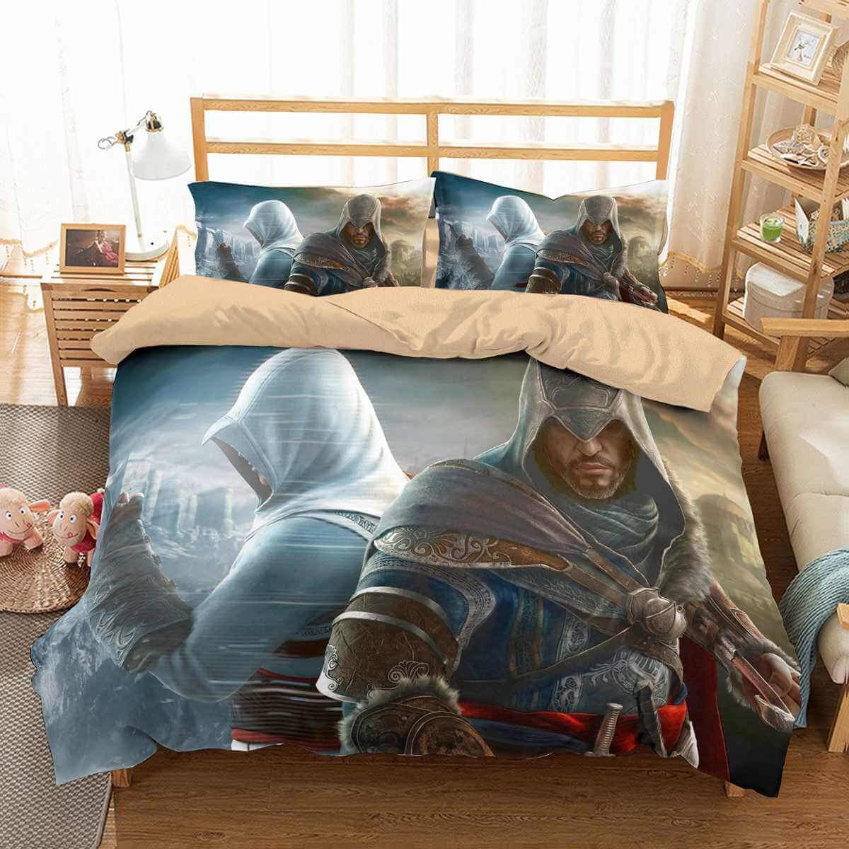 Assassin’S Creed 16 3D Customized Duvet Cover Bedding Set