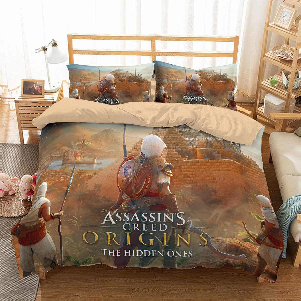 Assassin’S Creed 17 3D Customized Duvet Cover Bedding Set