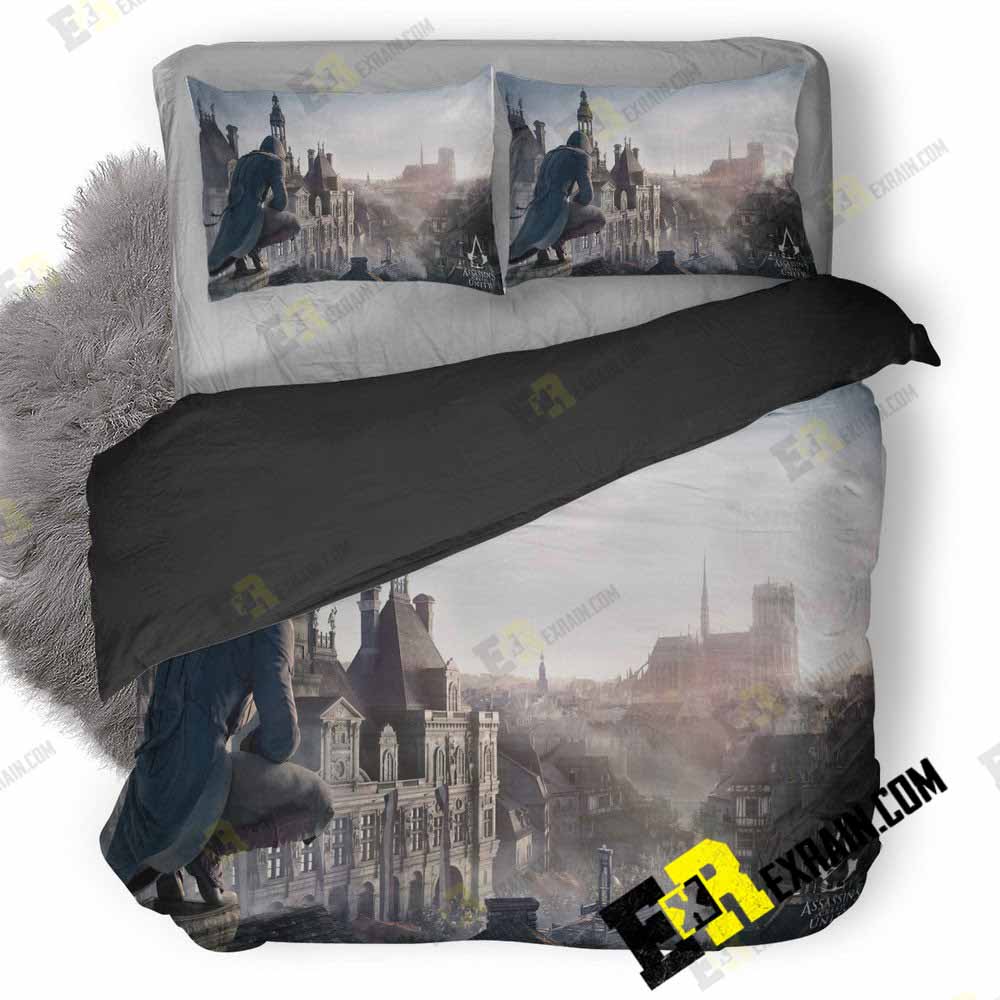 Assassins Creed 3D Customized Duvet Cover Bedding Set