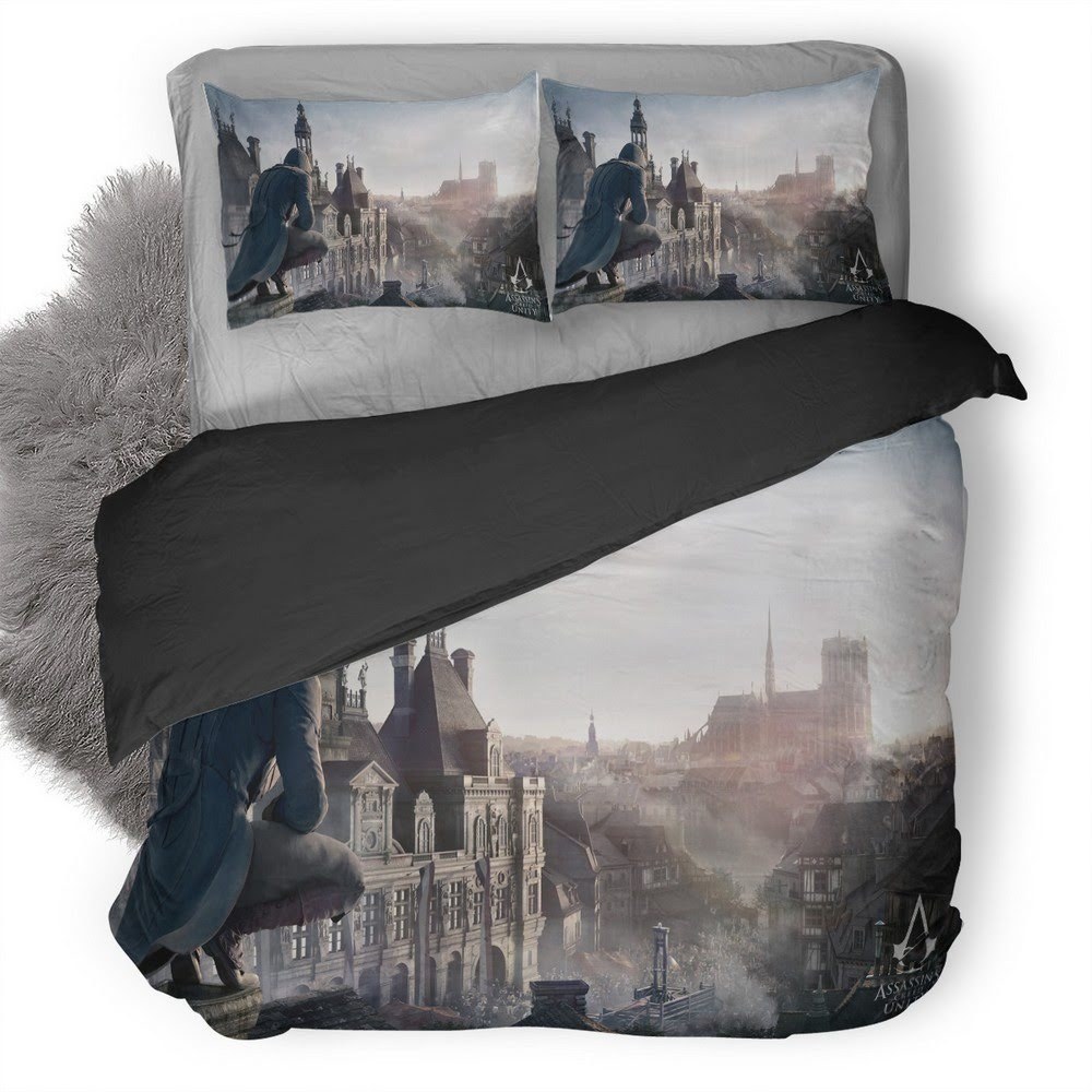 Assassin’S Creed 3D Customized Duvet Cover Bedding Set