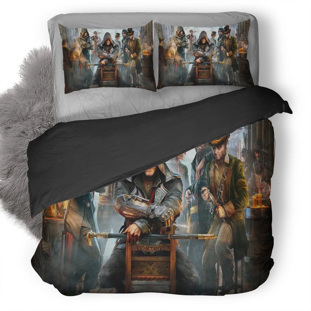 Assassin’S Creed 3D Customized Duvet Cover Bedding Set