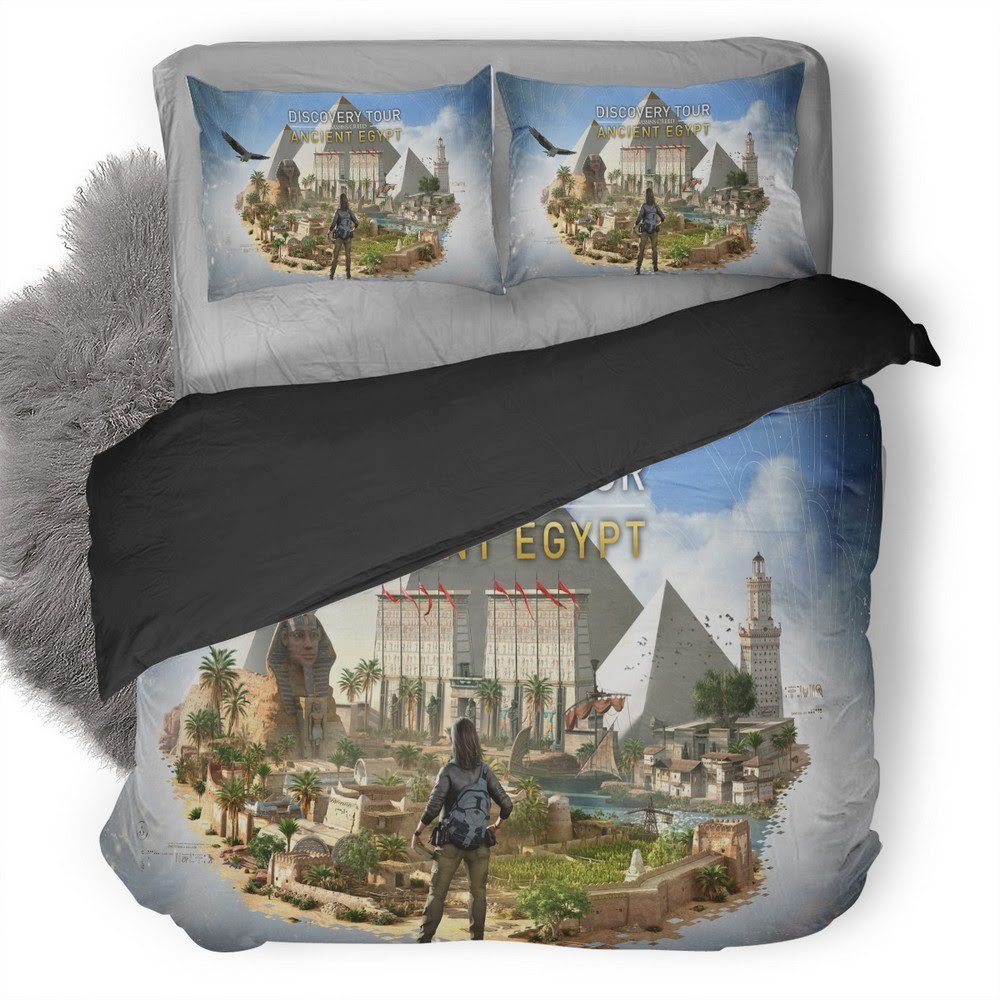 Assassin’S Creed Ancient Egypt 3D Customized Duvet Cover Bedding Set