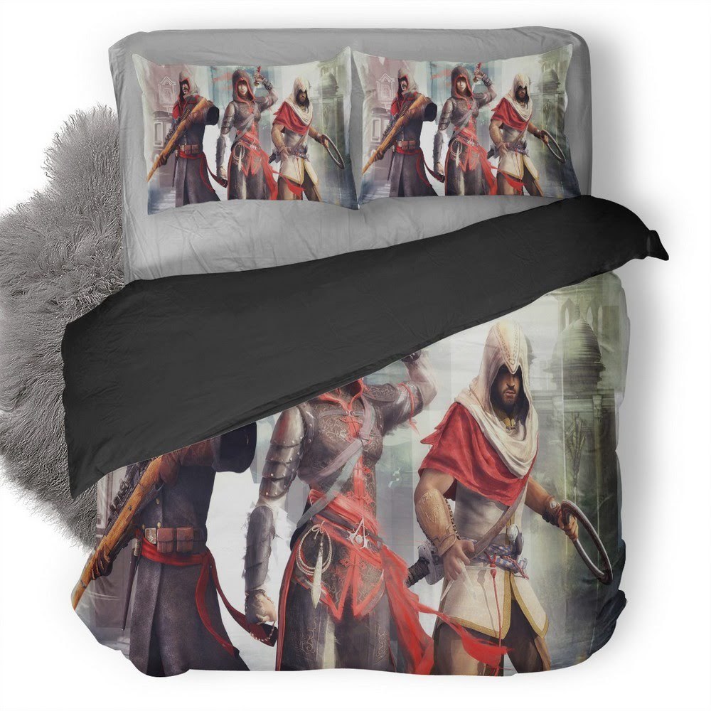 Assassin’S Creed Chronicles 3D Customized Duvet Cover Bedding Set