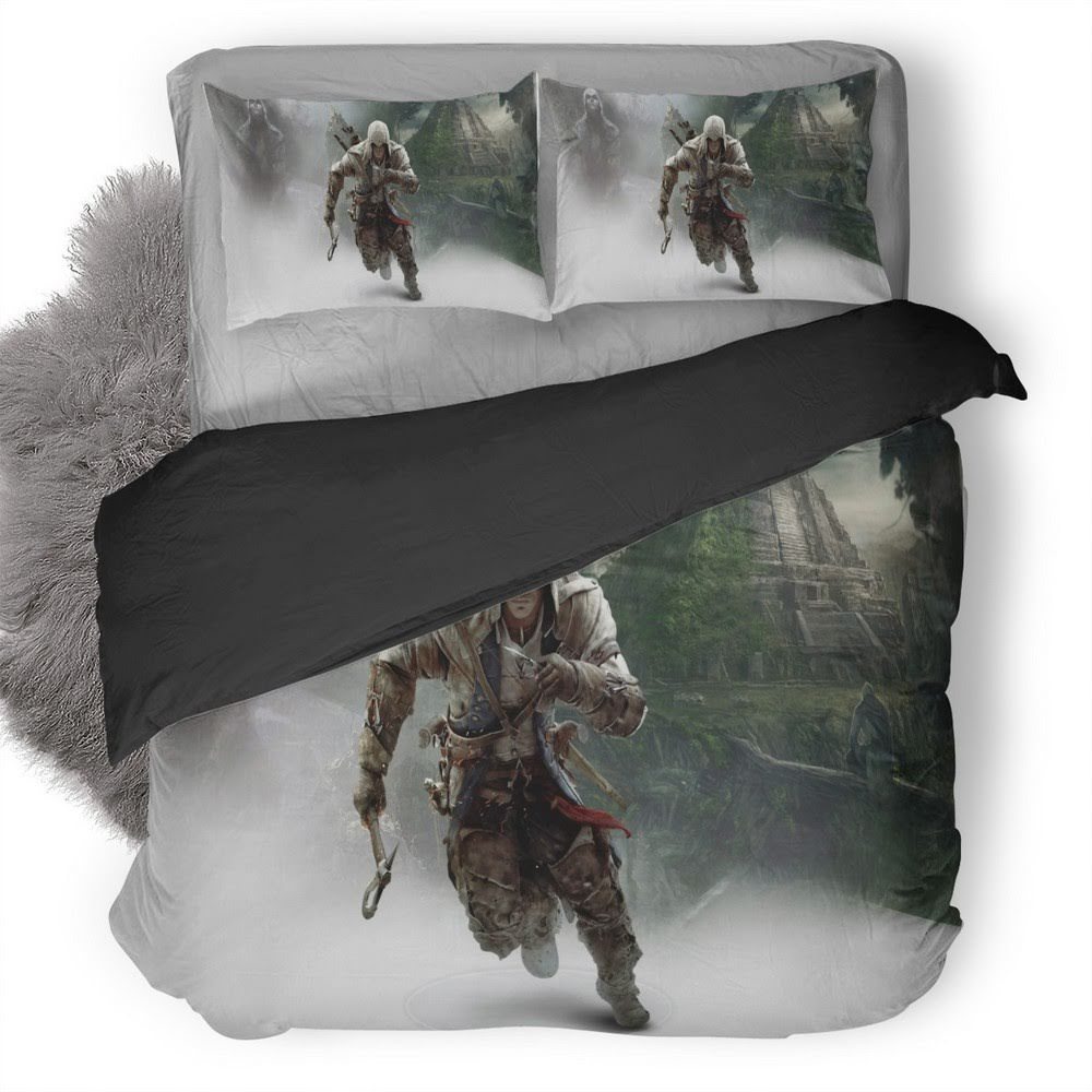 Assassin’S Creed Connor 3D Customized Duvet Cover Bedding Set