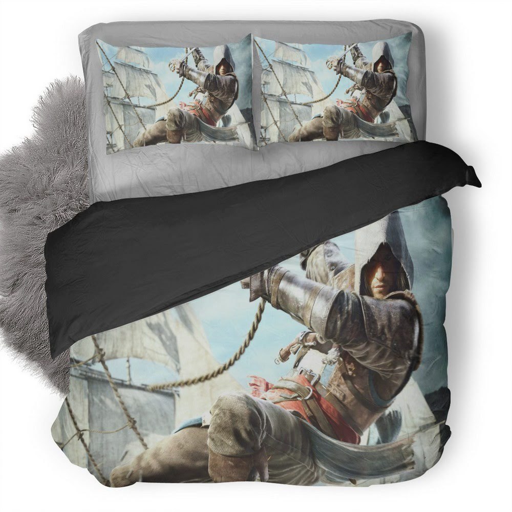 Assassin’S Creed Edward Kenway 3D Customized Duvet Cover Bedding Set
