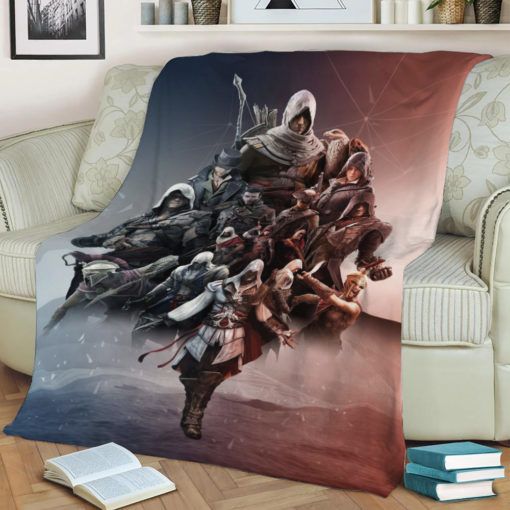 Assassins Creed Family Anime Japan Best Seller Fleece Blanket