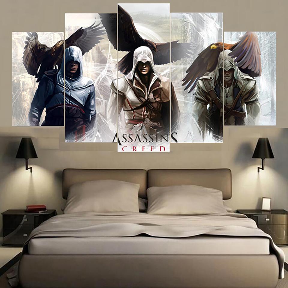 Assassins Creed Figure – Gaming Canvas Art Wall Decor