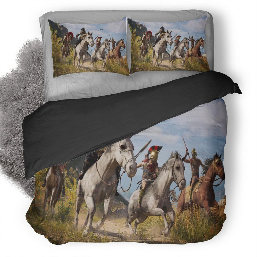 Assassin’S Creed Odyssey 17 3D Customized Duvet Cover Bedding Set