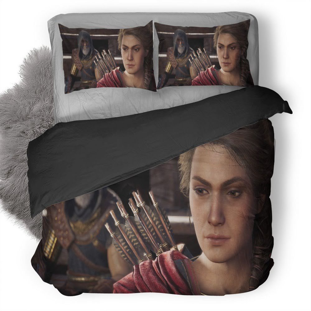 Assassin’S Creed Odyssey 18 3D Customized Duvet Cover Bedding Set