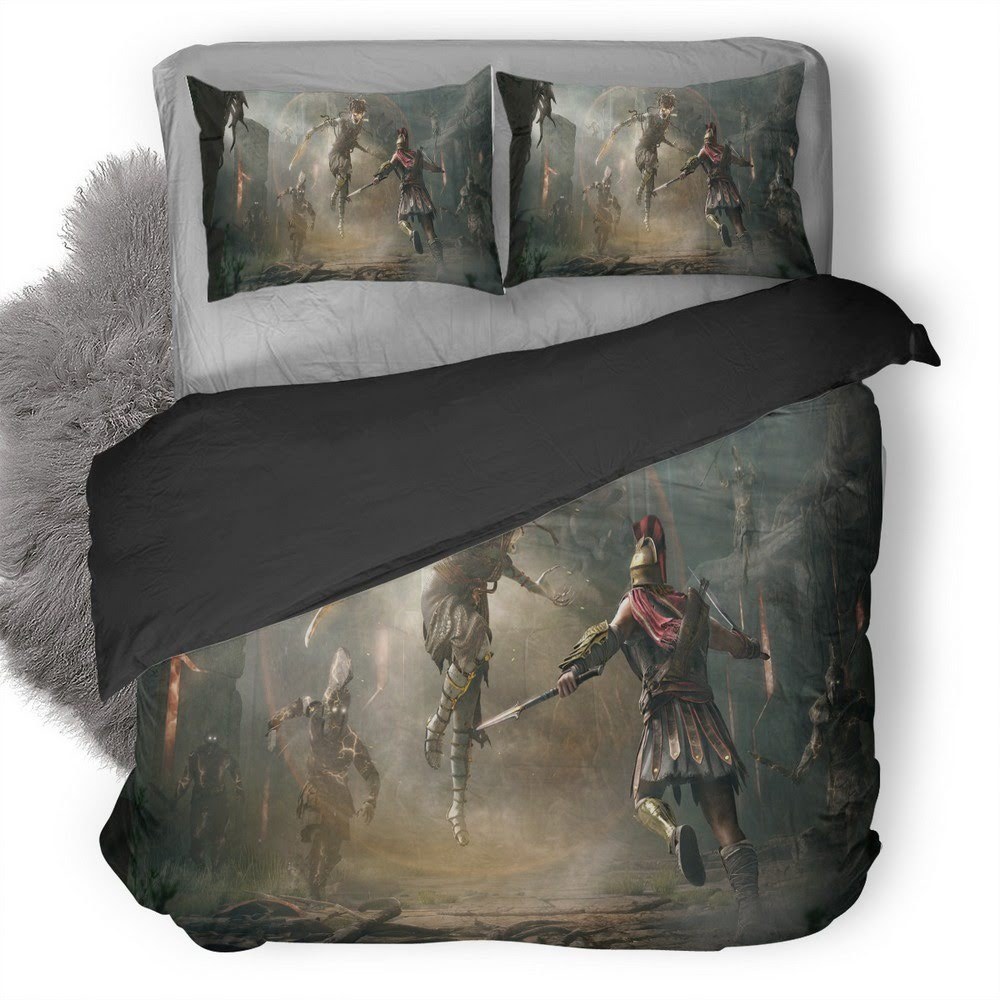 Assassin’S Creed Odyssey 20 3D Customized Duvet Cover Bedding Set