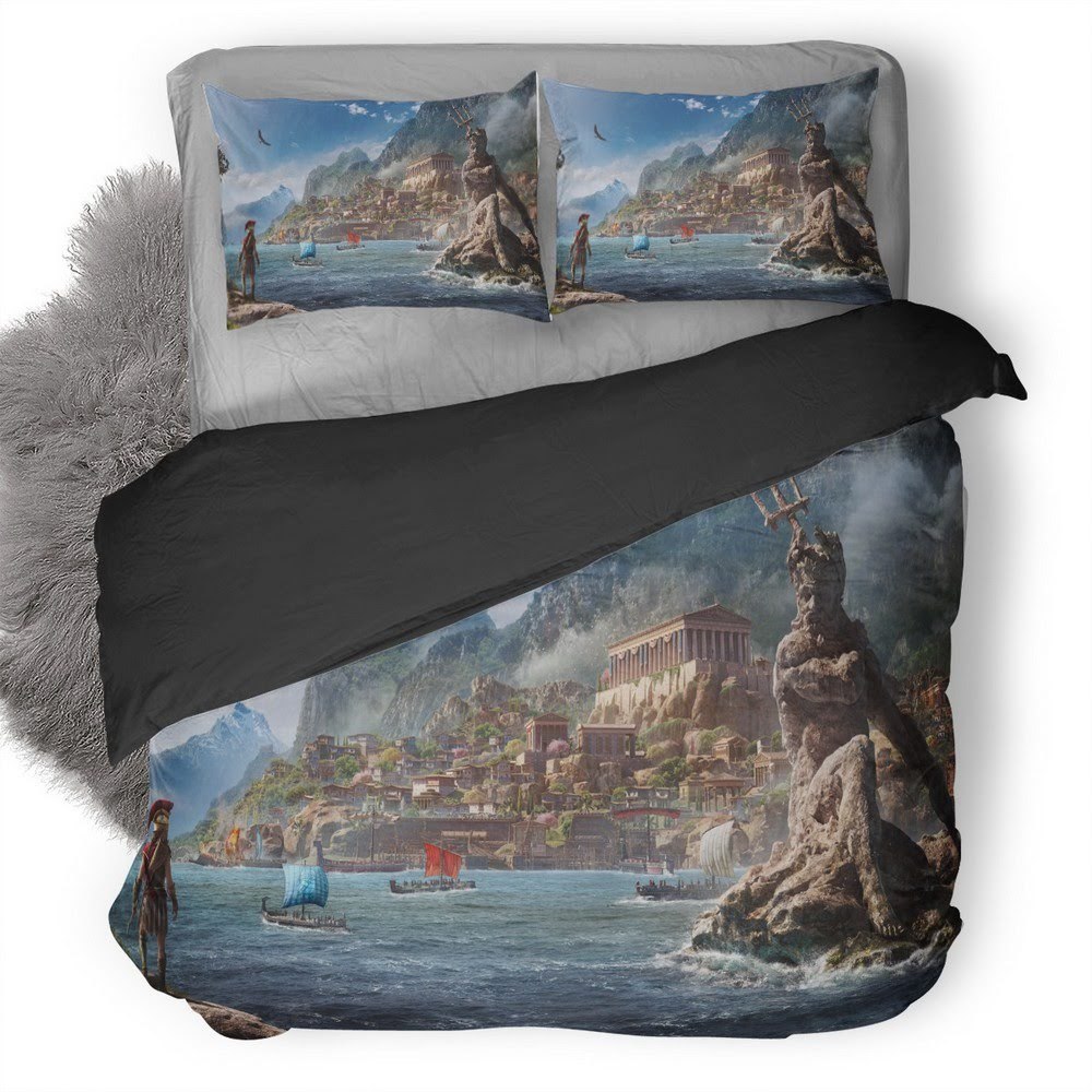Assassin’S Creed Odyssey 25 3D Customized Duvet Cover Bedding Set