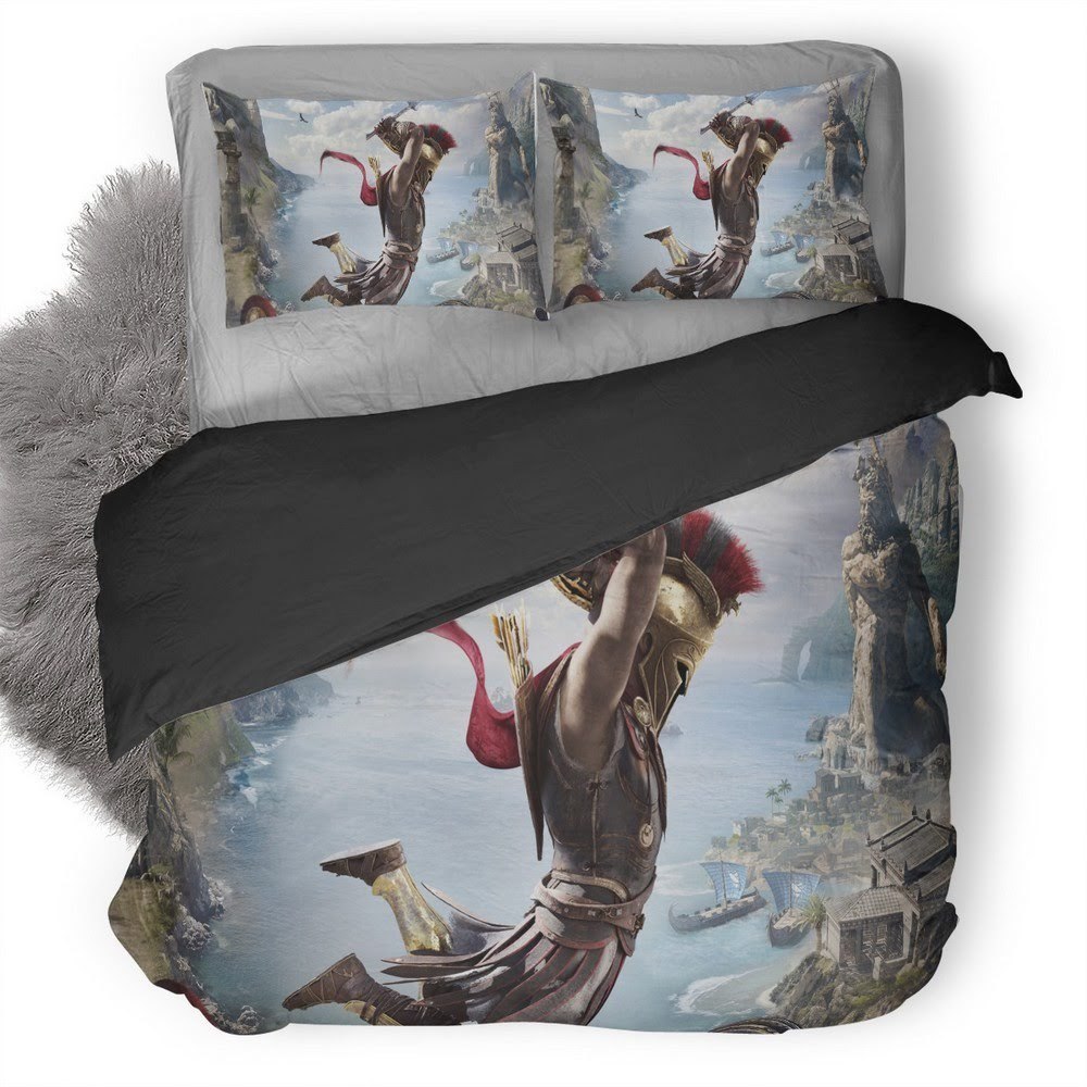 Assassin’S Creed Odyssey 26 3D Customized Duvet Cover Bedding Set