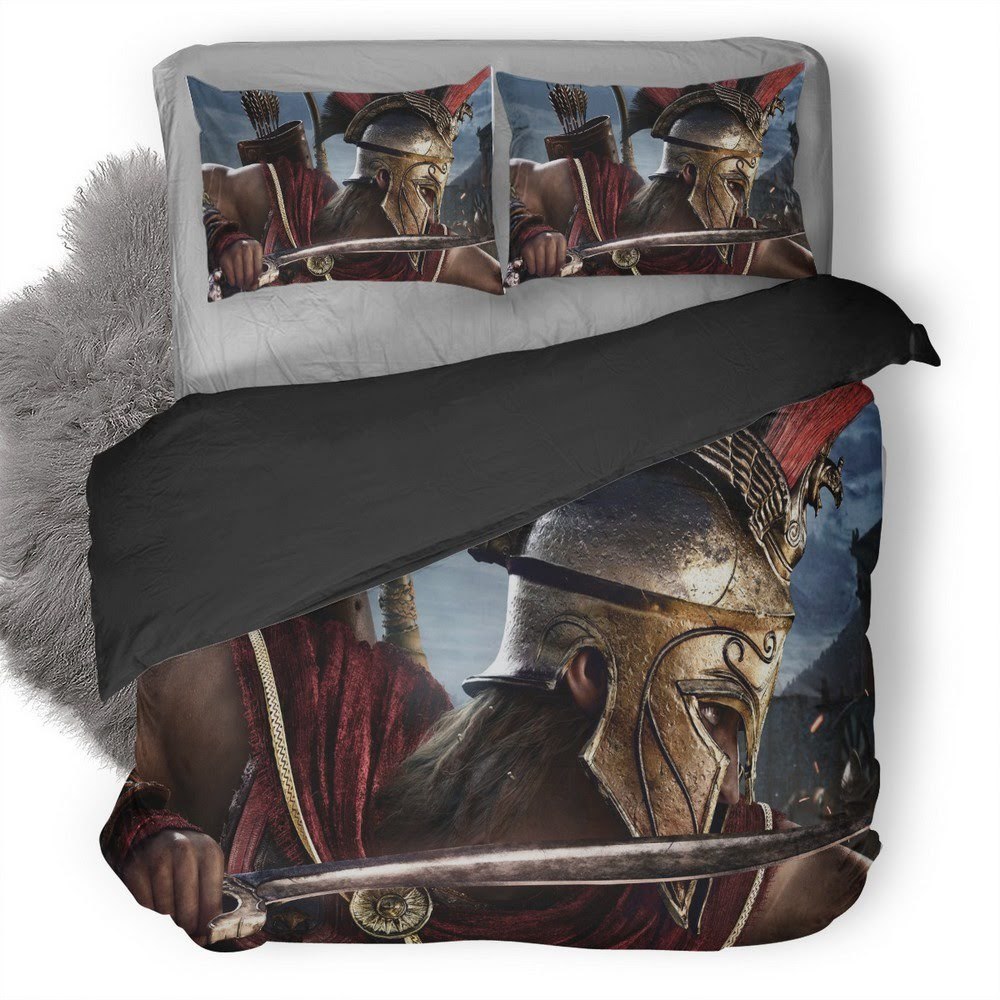 Assassin’S Creed Odyssey 37 3D Customized Duvet Cover Bedding Set