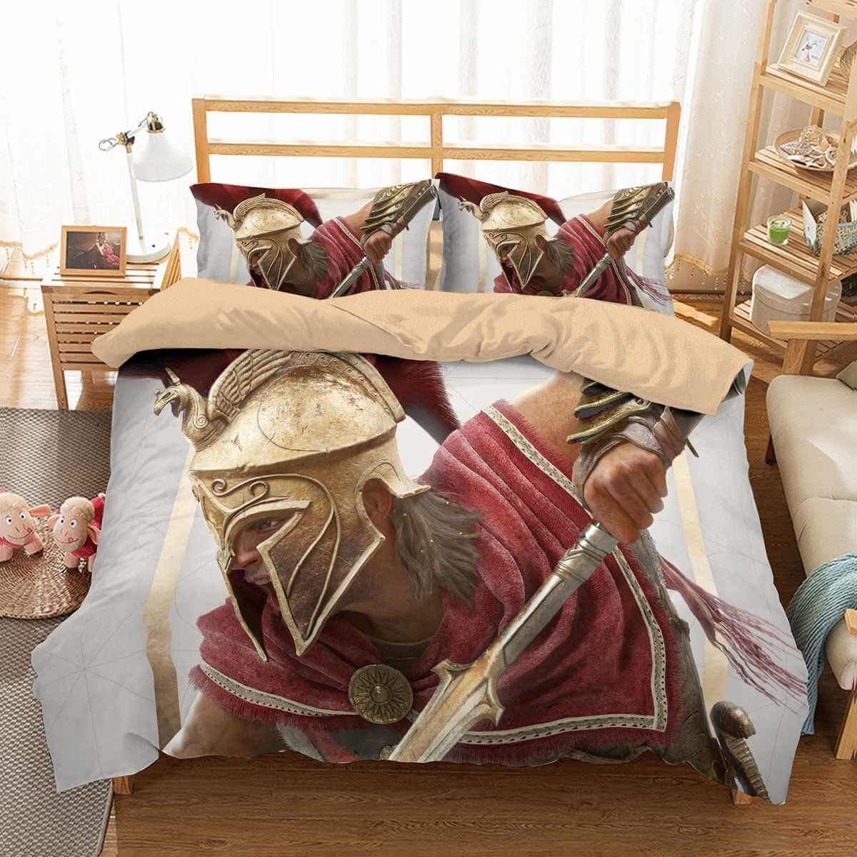 Assassin’S Creed Odyssey 3D Customized Duvet Cover Bedding Set