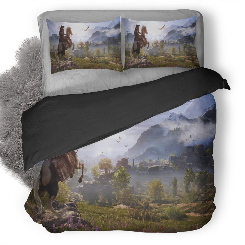 Assassin’S Creed Odyssey 3D Customized Duvet Cover Bedding Set