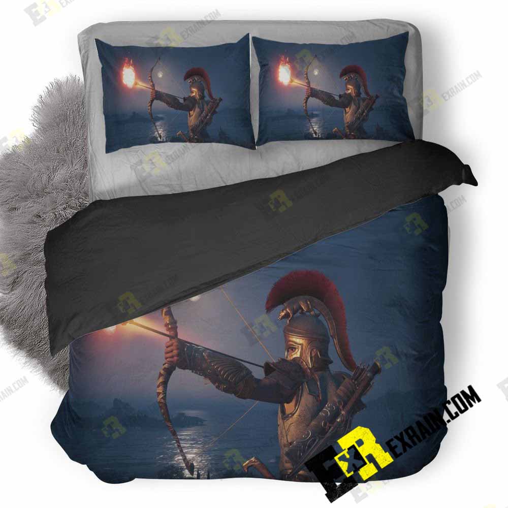 Assassins Creed Odyssey Bow And Arrow Oc 3D Customized Duvet Cover Bedding Set