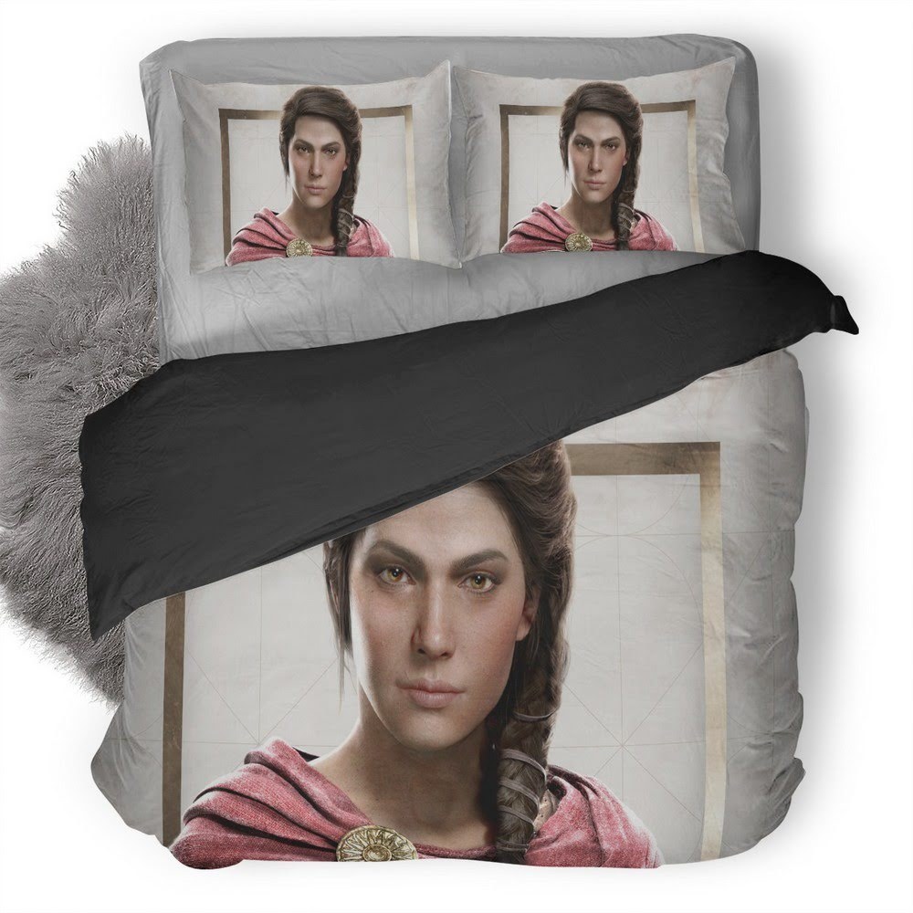 Assassin’S Creed Odyssey Kassandra 3D Customized Duvet Cover Bedding Set