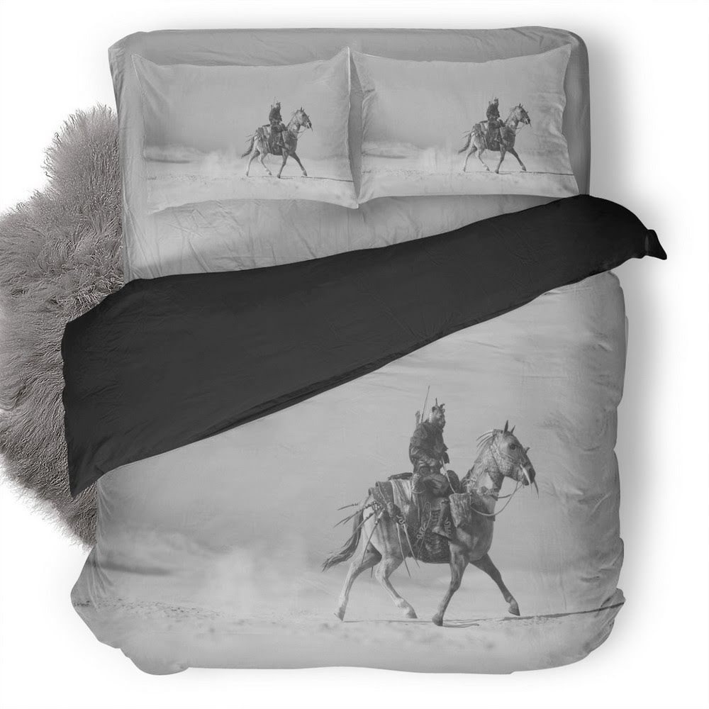Assassin’S Creed Odyssey Rider In Storm 3D Customized Duvet Cover Bedding Set