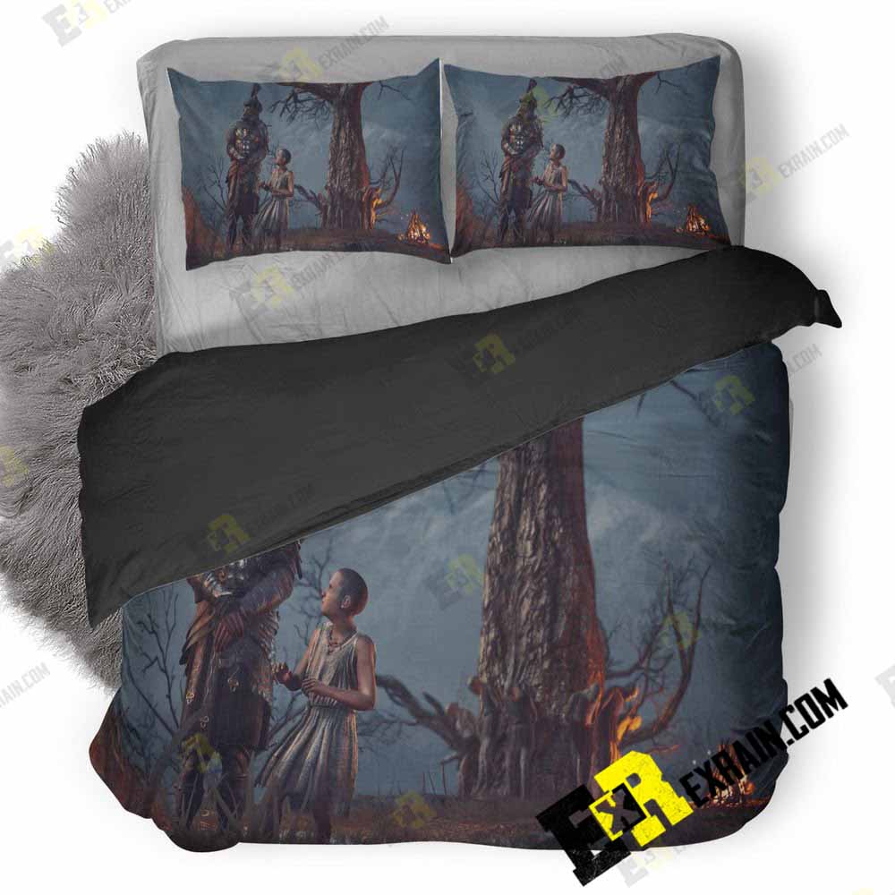 Assassins Creed Odyssey The End Go 3D Customized Duvet Cover Bedding Set