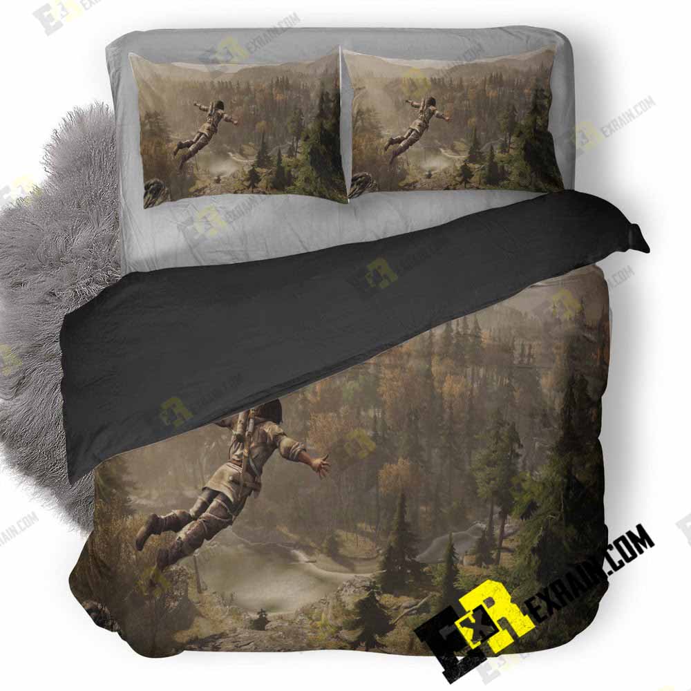 Assassins Creed Odyssey The Jump Hx 3D Customized Duvet Cover Bedding Set
