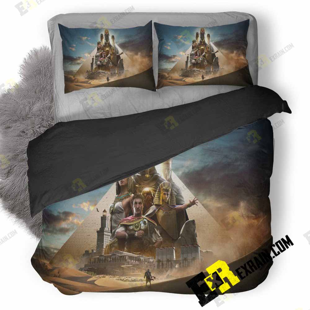 Assassins Creed Origins 0L 3D Customized Duvet Cover Bedding Set