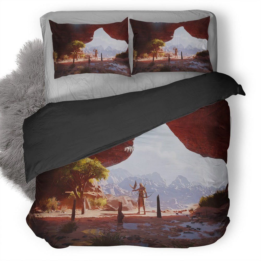 Assassin’S Creed Origins 22 3D Customized Duvet Cover Bedding Set