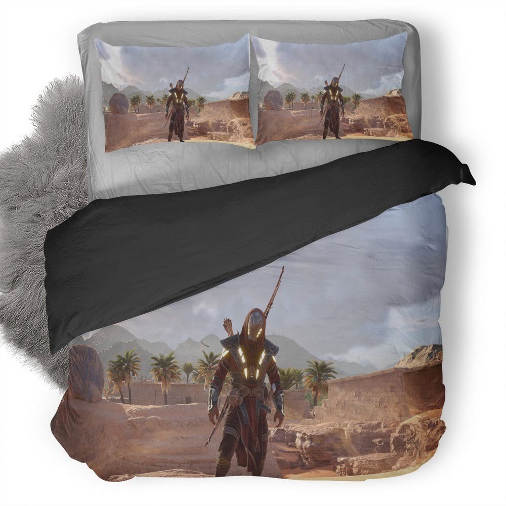 Assassin’S Creed Origins 27 3D Customized Duvet Cover Bedding Set