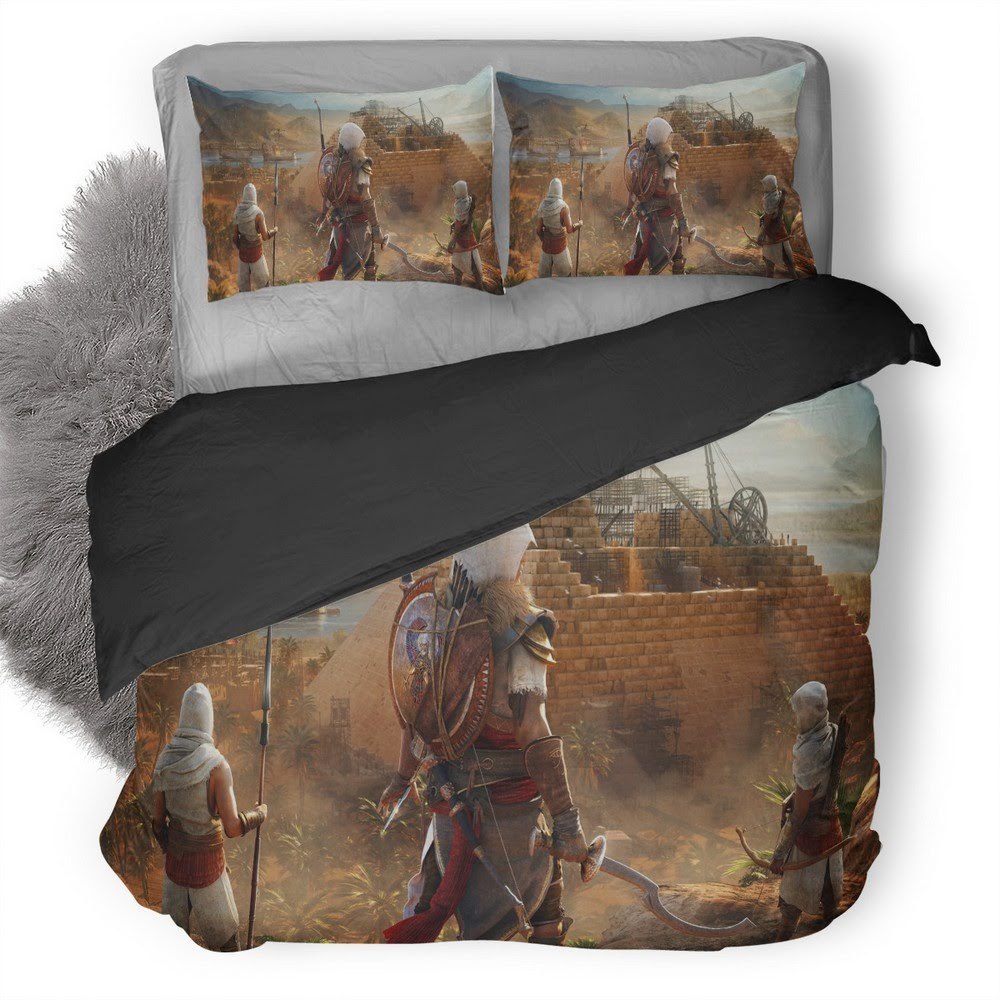 Assassin’S Creed Origins 30 3D Customized Duvet Cover Bedding Set