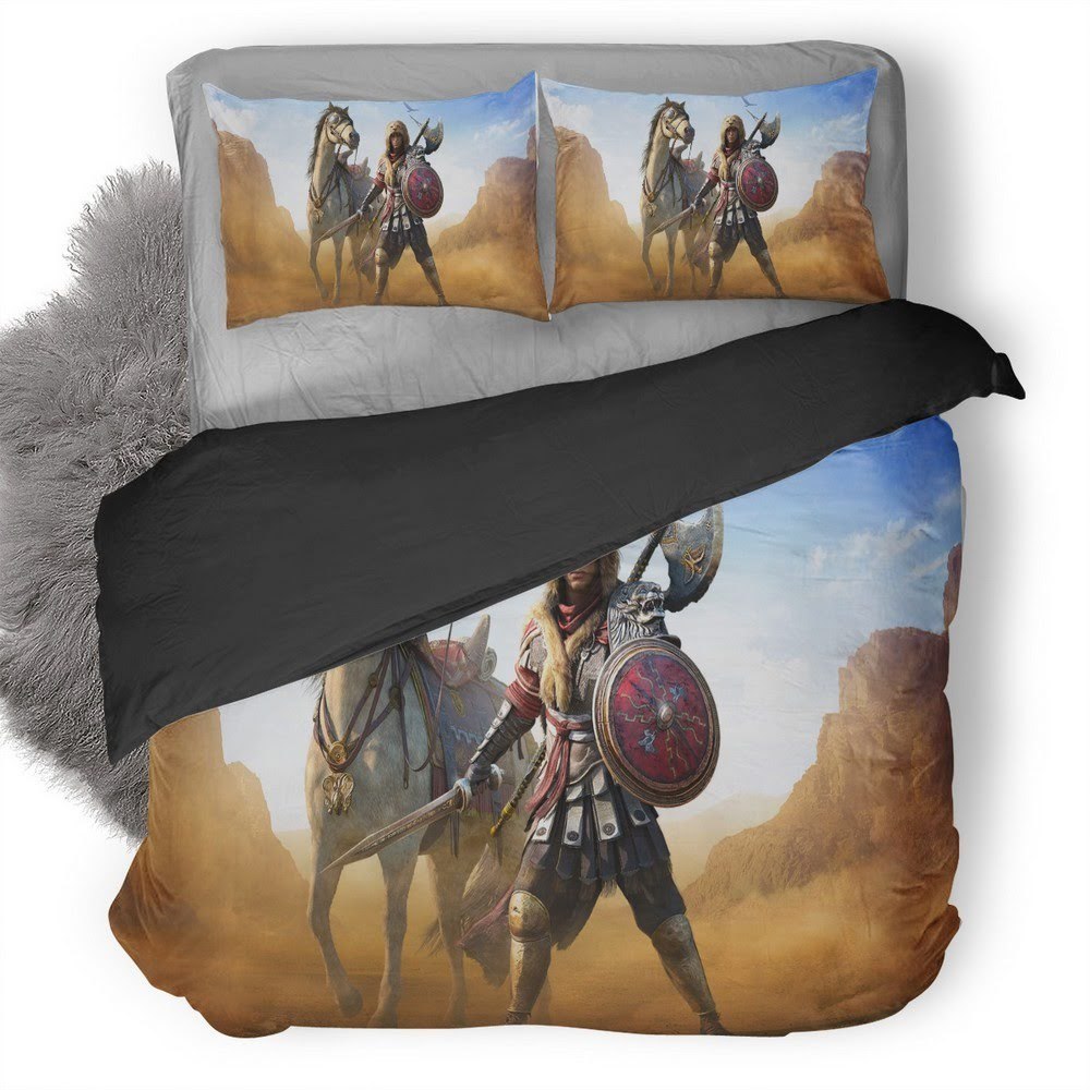 Assassin’S Creed Origins 35 3D Customized Duvet Cover Bedding Set