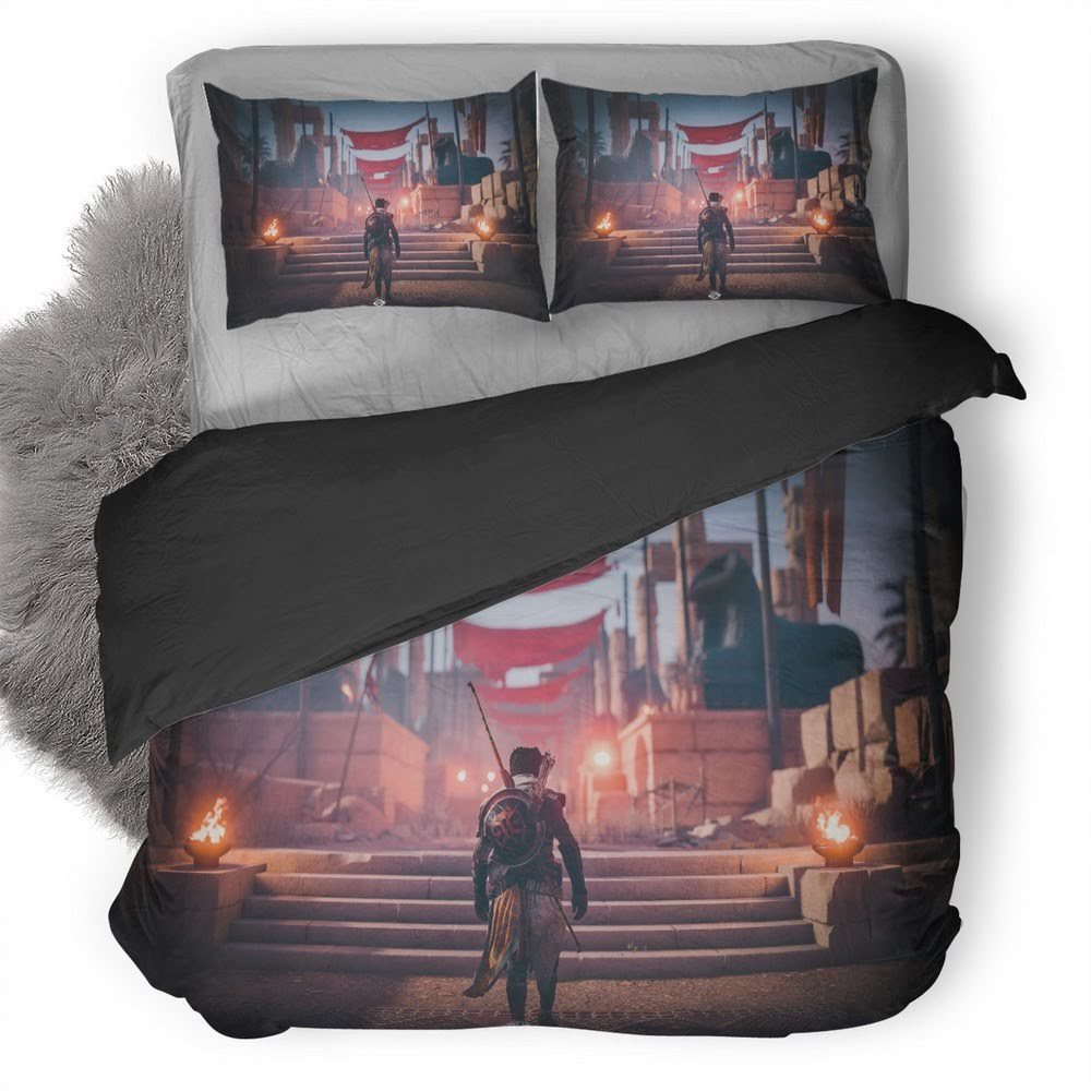 Assassin’S Creed Origins 3D Customized Duvet Cover Bedding Set