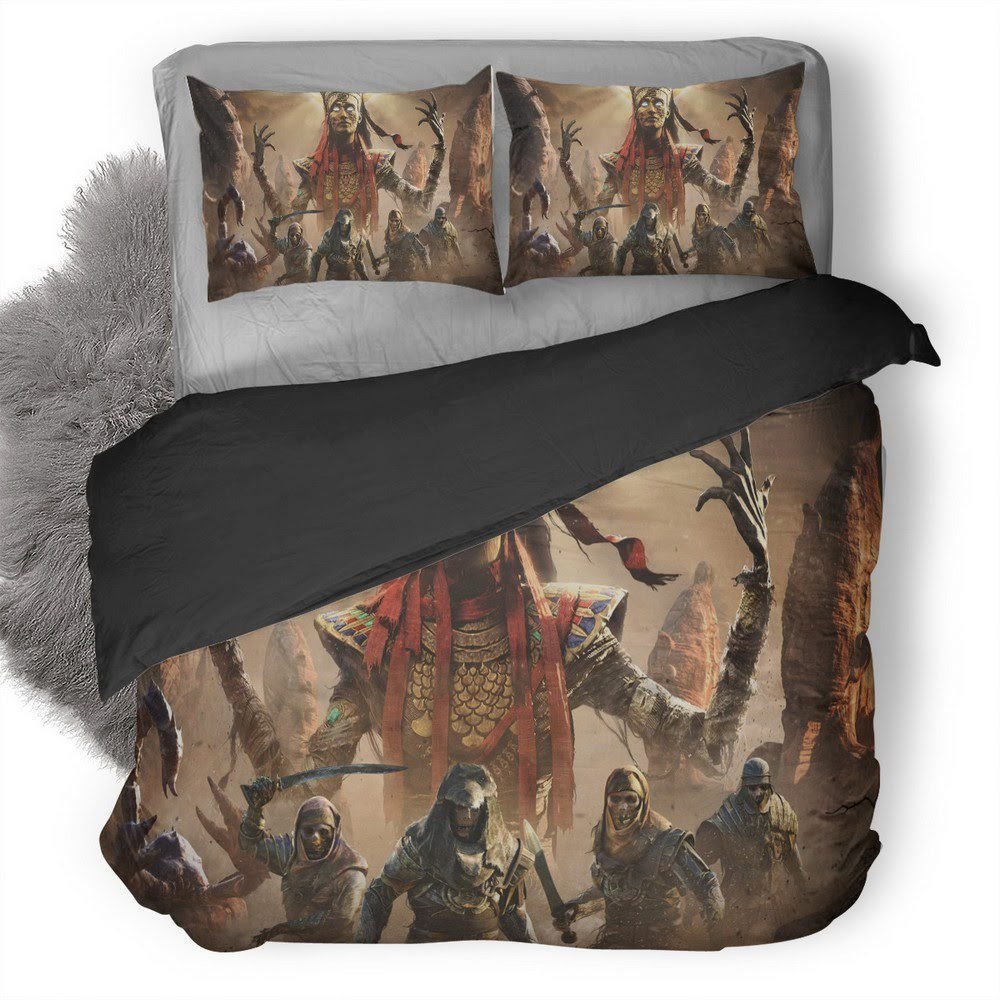 Assassin’S Creed Origins 3D Customized Duvet Cover Bedding Set