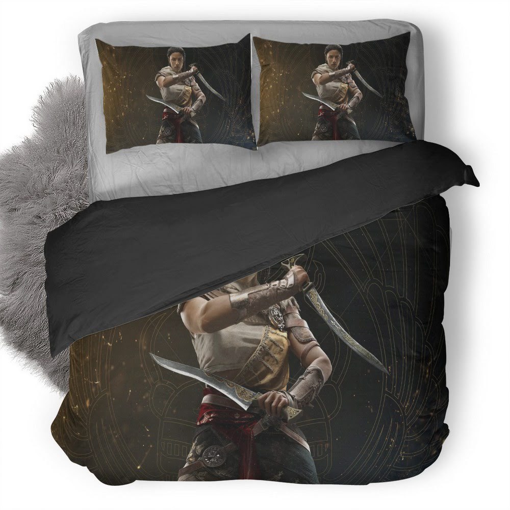 Assassin’S Creed Origins Aya 3D Customized Duvet Cover Bedding Set