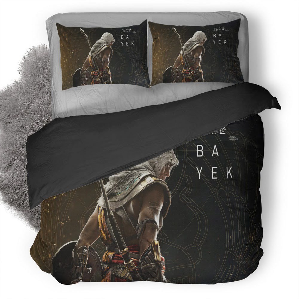 Assassin’S Creed Origins Bayek 3D Customized Duvet Cover Bedding Set