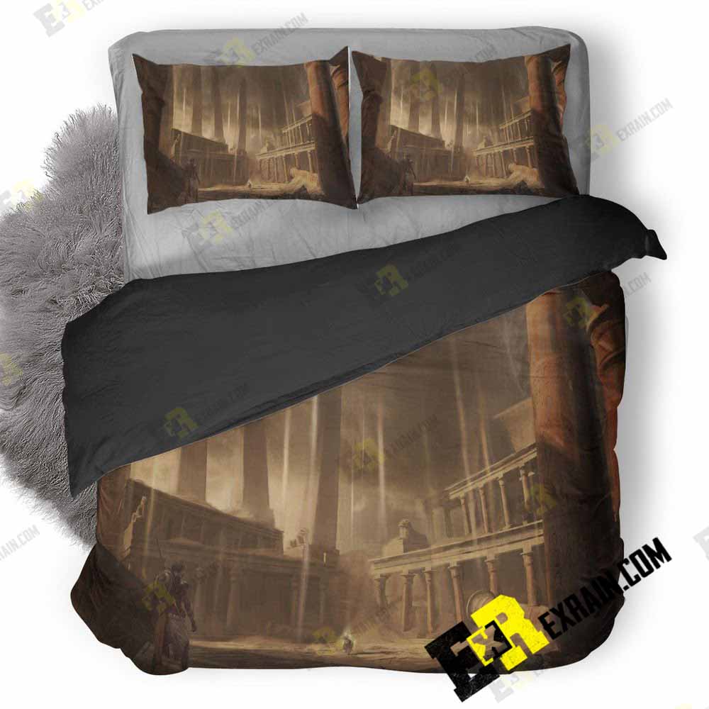 Assassins Creed Origins Concept Art Gk 3D Customized Duvet Cover Bedding Set