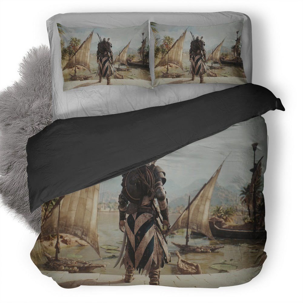 Assassin’S Creed Origins Customized Duvet Cover Bedding Set