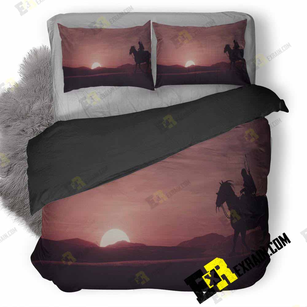 Assassins Creed Origins Sun Time Ut 3D Customized Duvet Cover Bedding Set