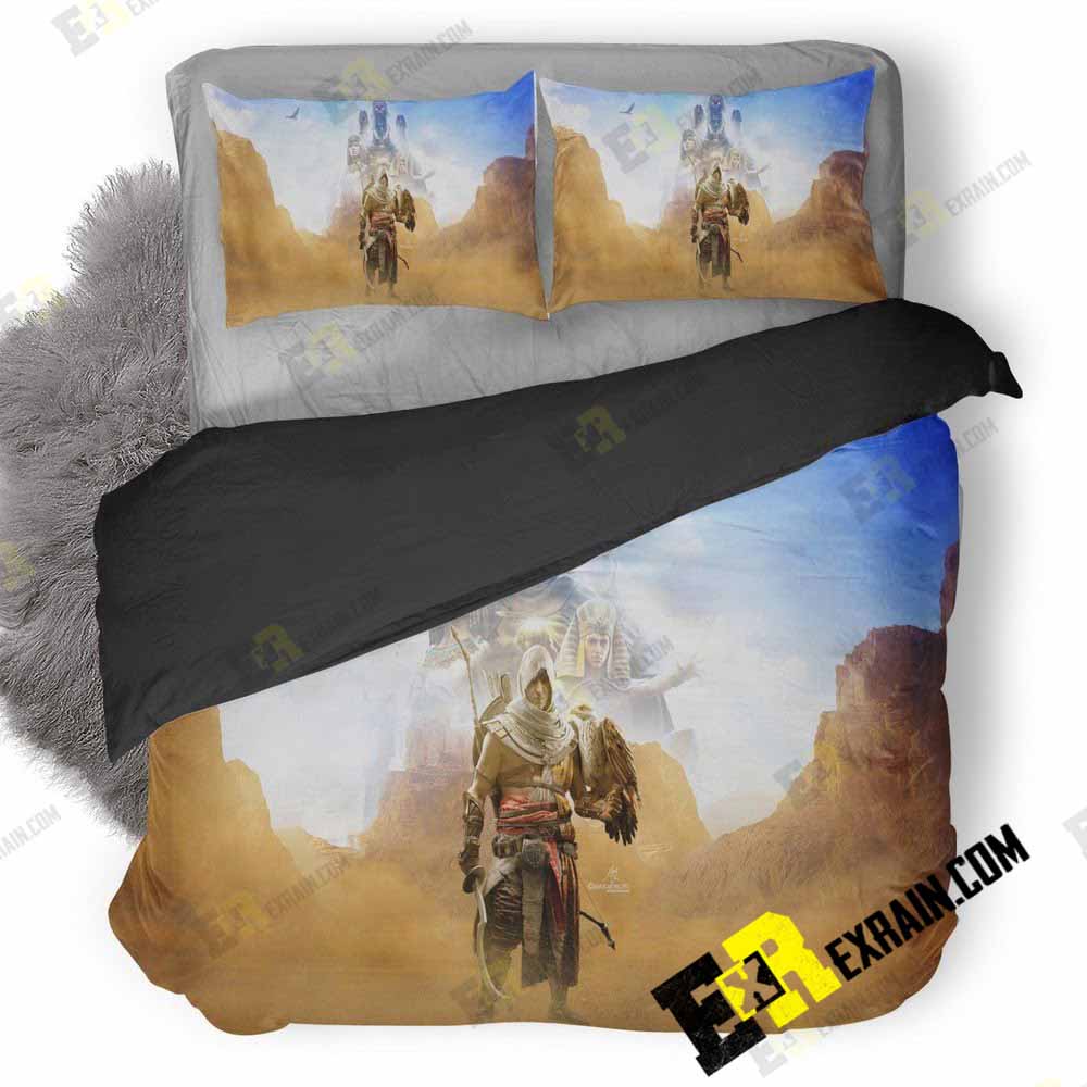 Assassins Creed Origins Va 3D Customized Duvet Cover Bedding Set