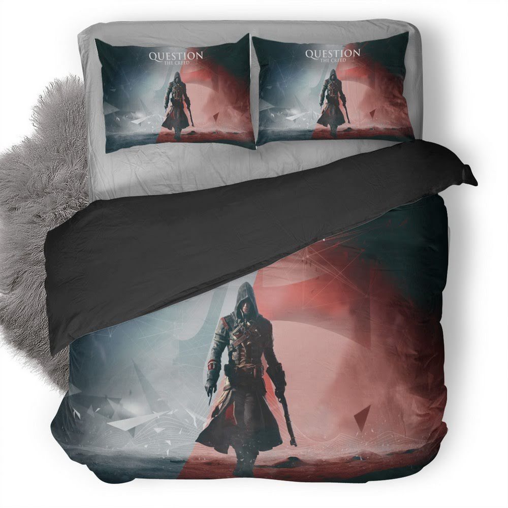 Assassin’S Creed Question The Creed 3D Customized Duvet Cover Bedding Set