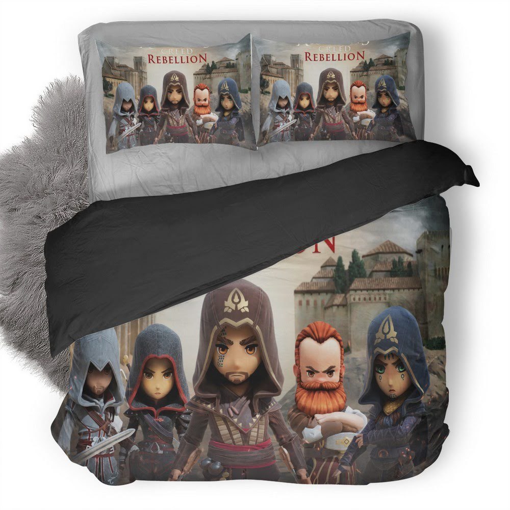 Assassin’S Creed Rebellion 3D Customized Duvet Cover Bedding Set