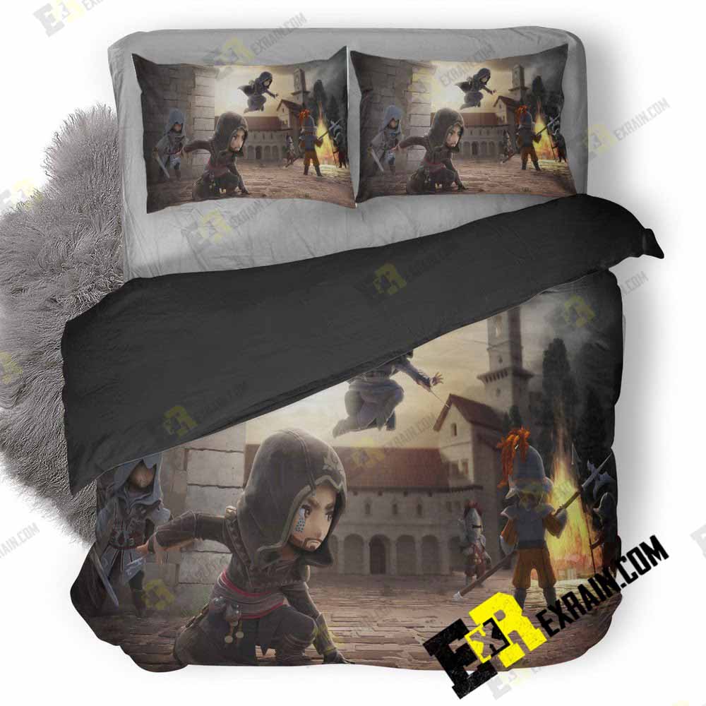 Assassins Creed Rebellion Dh 3D Customized Duvet Cover Bedding Set