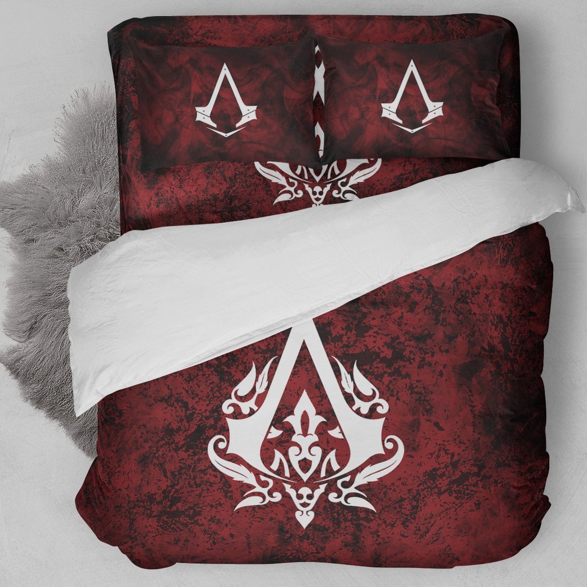 Assassin’S Creed Symbol Duvet Cover Bedding Set