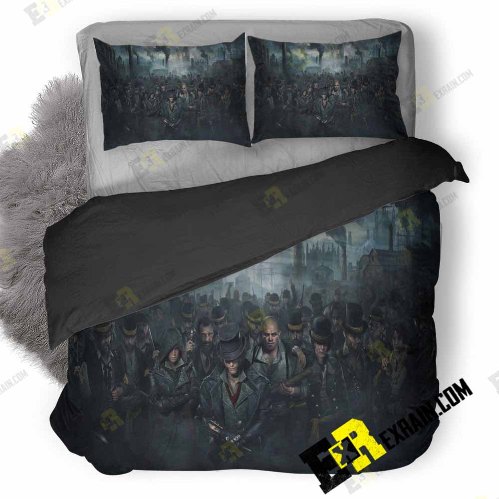 Assassins Creed Syndicate 3D Customized Duvet Cover Bedding Set